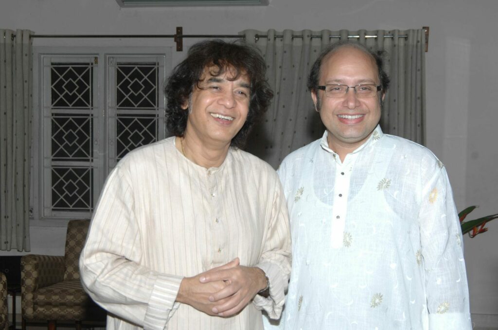 Pandit Abhijit Chattopadhyay memorizes Tabla Maestro Ustad Zakir Hussain