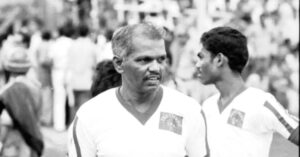 Article on Tulsidas Balaram, legendary footballer and former forward of East Bengal club.