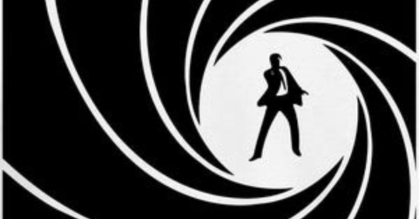 James Bond in the Title Card