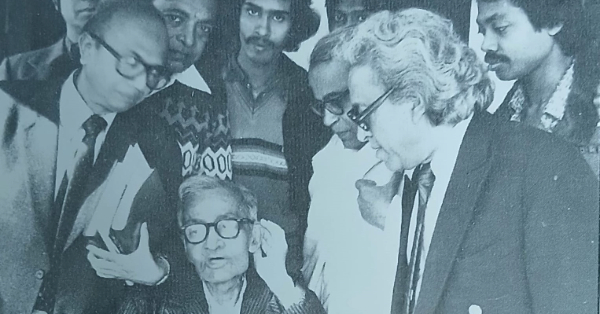 Amiya Chakraborty with others poet