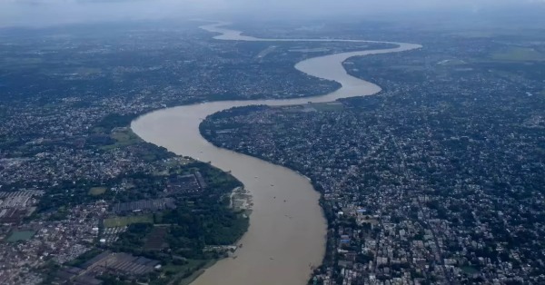 path of a river