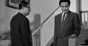 Kamal Mitra with Uttam Kumar